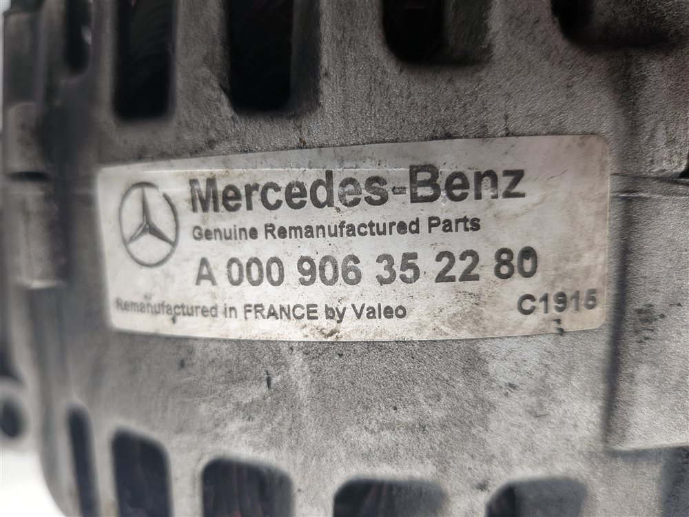 Thumbnail 10: 14-17 MERCEDES GL350 GLE350D GLS350D ML350 W166 X166 3.0L OM642 220A ALTERNATOR