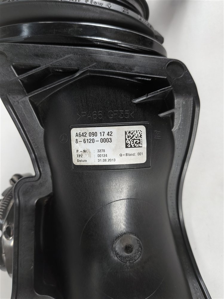Thumbnail 8: 2014 MERCEDES ML350 (W166) 3.0L (642.826) ENGINE AIR INTAKE HOSE DUCT TUBE PIPE