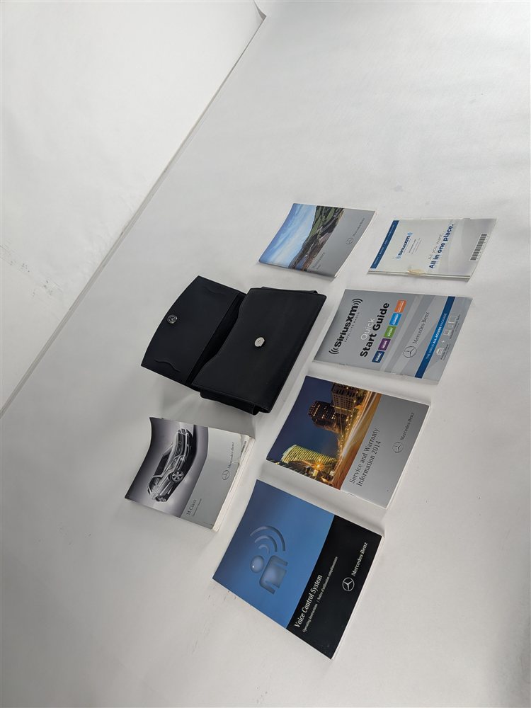 2014 MERCEDES ML350 (W166) 3.0L OWNER'S MANUAL BOOKLET USER GUIDE w/CASE SET/6