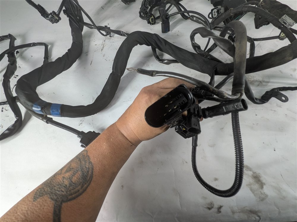 Thumbnail 8: 2014 MERCEDES ML350 (W166) 3.0L (642.826) ENGINE WIRE WIRING HARNESS LOOM