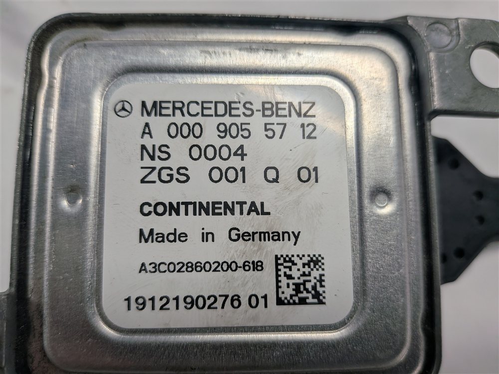 Thumbnail 9: 2014 MERCEDES ML350 W166 3.0L 642.826 ENGINE NOX NITROGEN OXIDE SENSOR MODULE