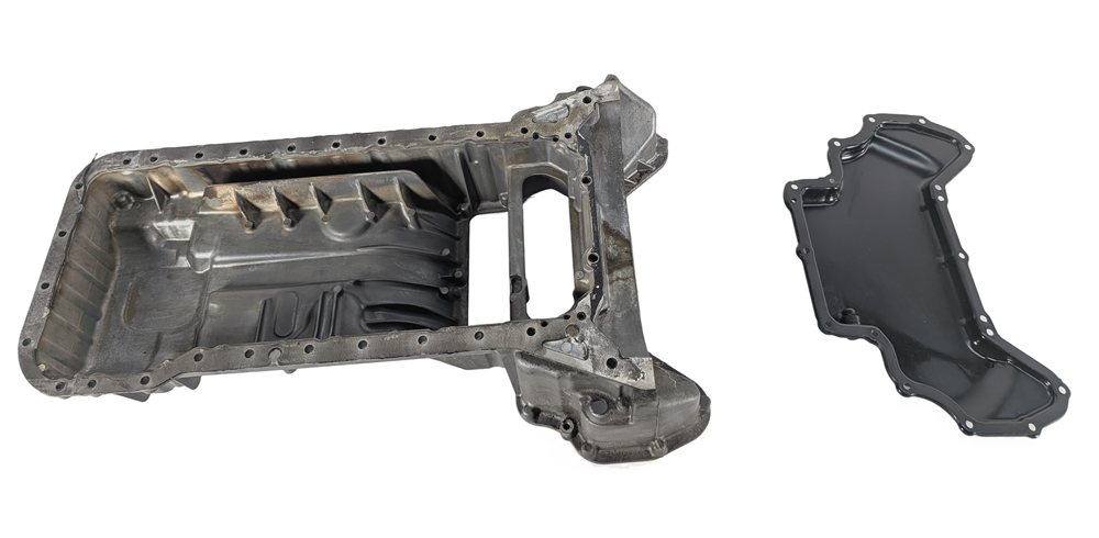 Thumbnail 2: 2007-2012 MERCEDES CLS550 E550 SL550 CLK550 5.5L M273 ENGINE UPPER LOWER OIL PAN