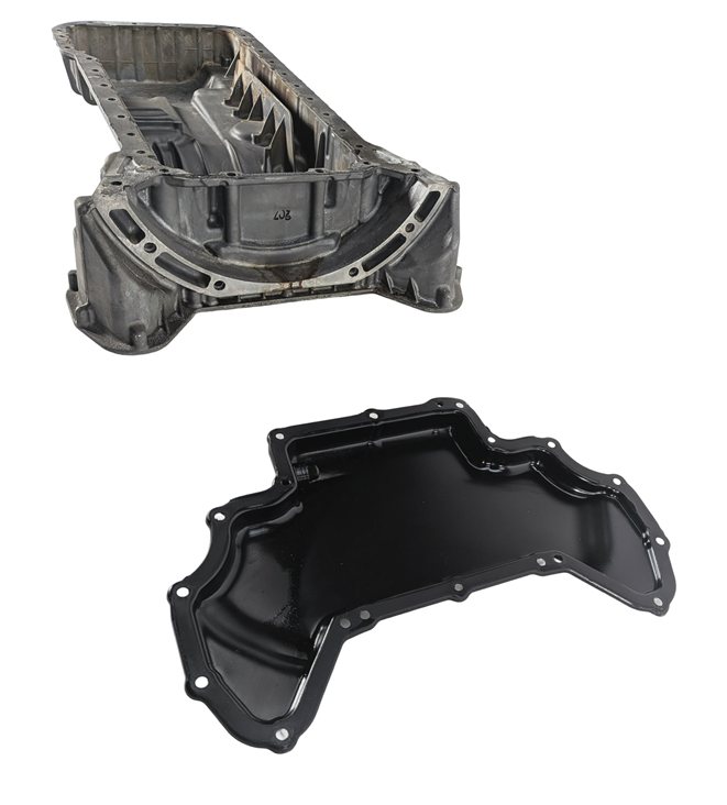 Thumbnail 5: 2007-2012 MERCEDES CLS550 E550 SL550 CLK550 5.5L M273 ENGINE UPPER LOWER OIL PAN