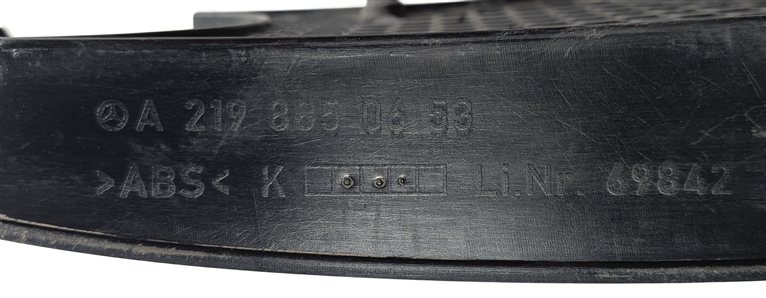 Thumbnail 8: 06-08 MERCEDES CLS550 CLS500 (W219) FRONT RIGHT BUMPER FOG LIGHT GRILLE AMG