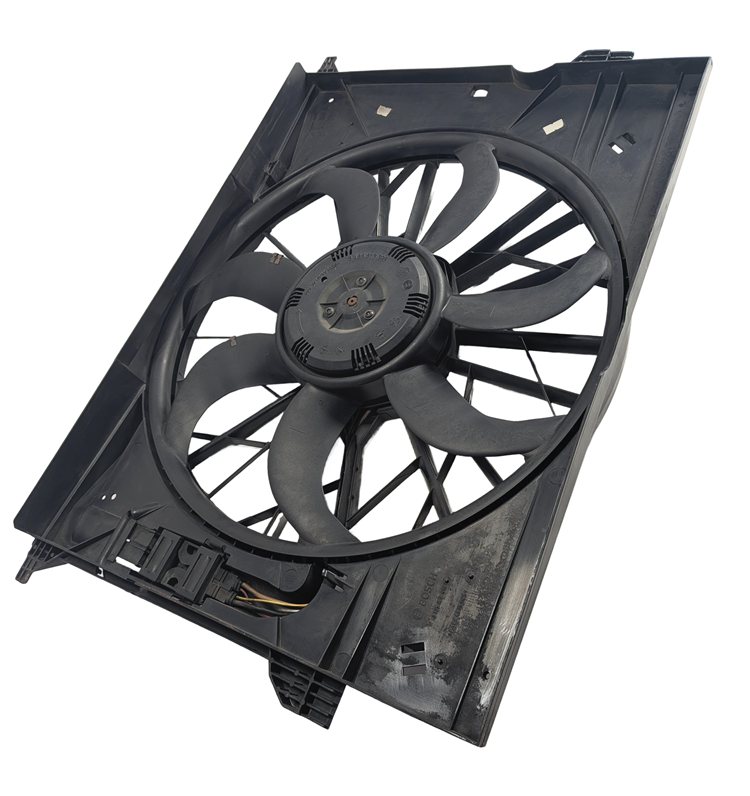 03-11 MERCEDES E350 E550 CLS550 (W211 W219) RADIATOR COOLING FAN SHROUD ASSEMBLY