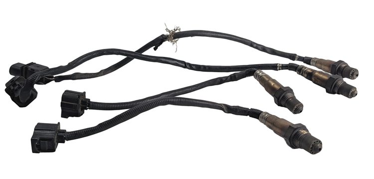 Thumbnail 5: 2008 MERCEDES CLS550 (W219) 5.5L (273.960) ENGINE OXYGEN O2 LAMBDA SENSOR SET/4
