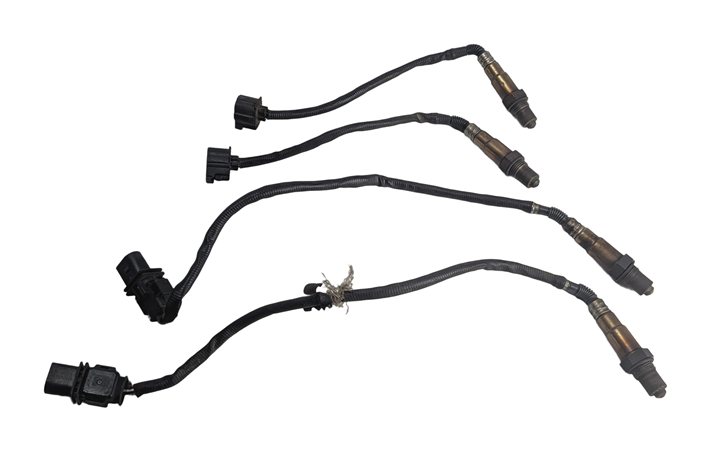 Thumbnail 7: 2008 MERCEDES CLS550 (W219) 5.5L (273.960) ENGINE OXYGEN O2 LAMBDA SENSOR SET/4