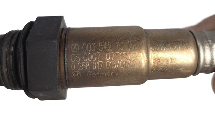 Thumbnail 9: 2008 MERCEDES CLS550 (W219) 5.5L (273.960) ENGINE OXYGEN O2 LAMBDA SENSOR SET/4