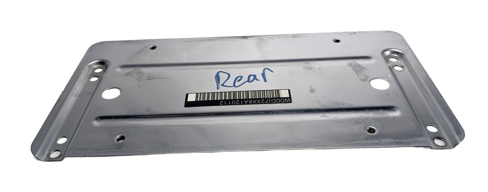 Thumbnail 6: 2008 MERCEDES CLS550 (W219) REAR LICENSE PLATE BRACKET HOLDER MOUNT TAG