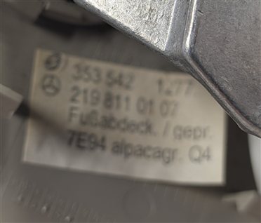 Thumbnail 9: 2008 MERCEDES CLS550 (W219) REAR VIEW MIRROR AUTO DIM DIMMING HOMELINK (Grey)
