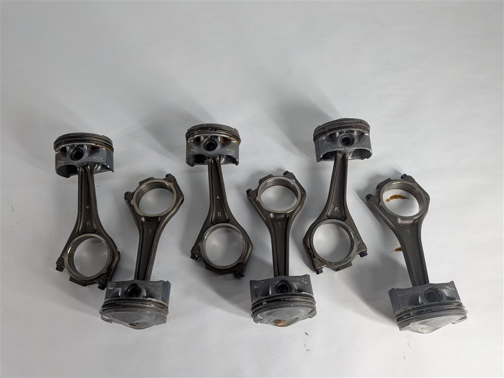 Thumbnail 3: 2016 RANGE ROVER SPORT (L494) 3.0L AJ126 SC ENGINE PISTON & CONNECTING ROD SET/6