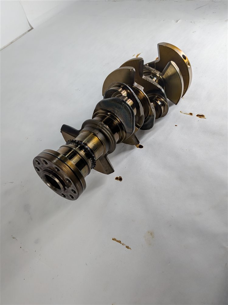 15 LAND RANGE ROVER SPORT (L494) 3.0L SUPER ENGINE CRANKSHAFT CRANK SHAFT