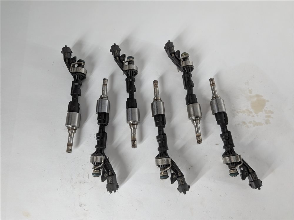 Thumbnail 3: 13-19 XE XF XJ RANGE ROVER SPORT LR4 3.0L SUPERCHARGED ENGINE FUEL INJECTOR SET6