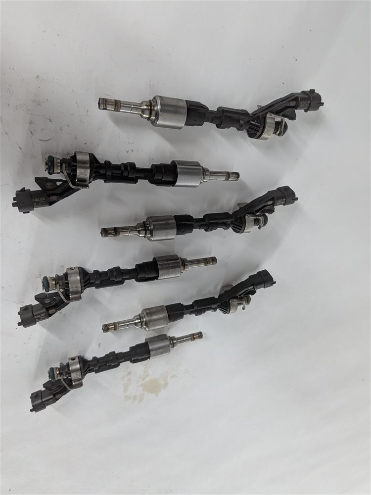Thumbnail 5: 13-19 XE XF XJ RANGE ROVER SPORT LR4 3.0L SUPERCHARGED ENGINE FUEL INJECTOR SET6