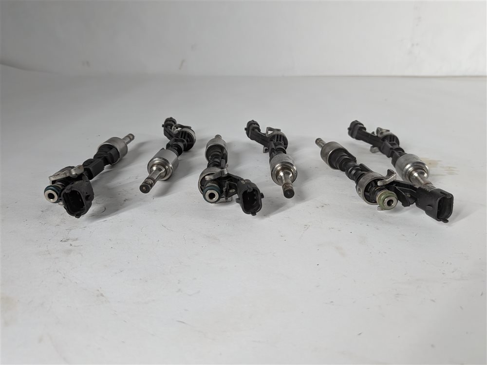 Thumbnail 6: 13-19 XE XF XJ RANGE ROVER SPORT LR4 3.0L SUPERCHARGED ENGINE FUEL INJECTOR SET6