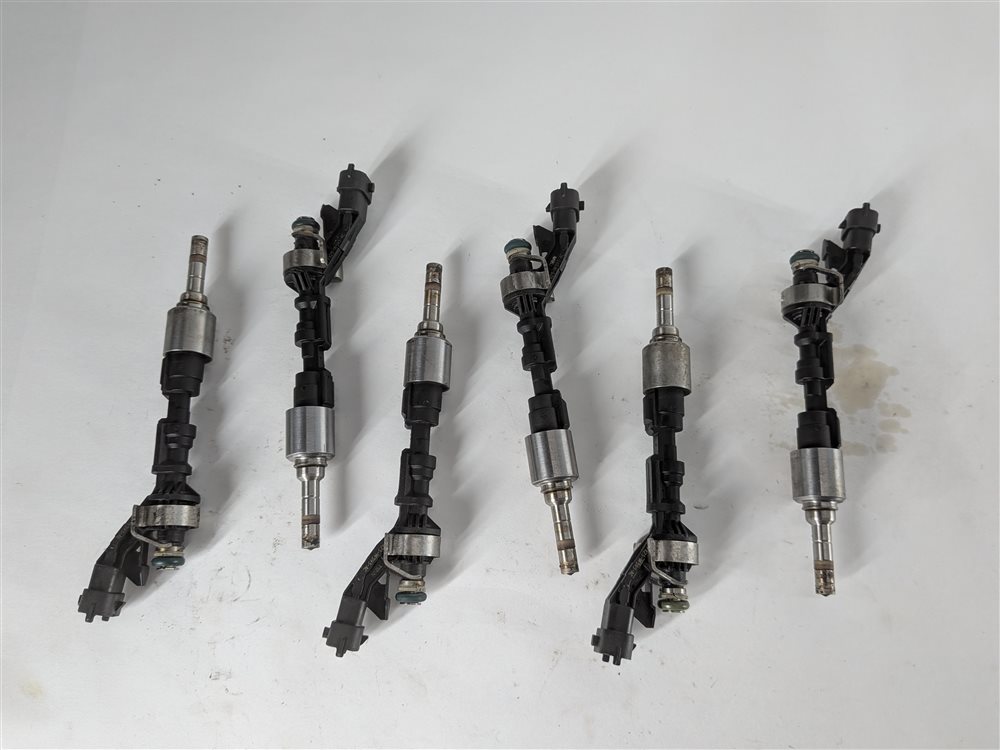 Thumbnail 7: 13-19 XE XF XJ RANGE ROVER SPORT LR4 3.0L SUPERCHARGED ENGINE FUEL INJECTOR SET6
