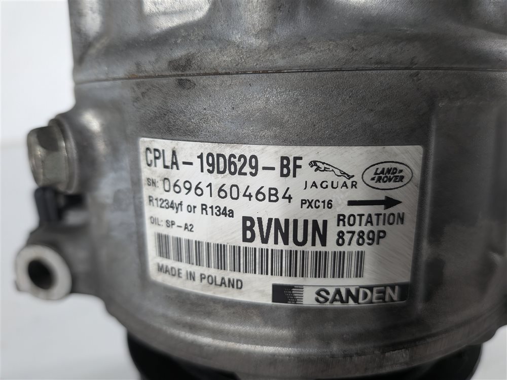 Thumbnail 9: 10-20 JAGUAR XE XF XJ LR4 RANGE ROVER SPORT (L320 L322 L405 L494) A/C COMPRESSOR