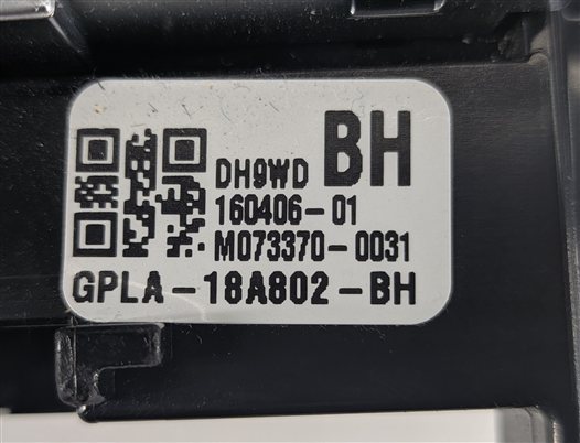 Thumbnail 10: 2016 RANGE ROVER SPORT (L494) FRONT HEATER A/C TEMPERATURE CLIMATE CONTROL PANEL