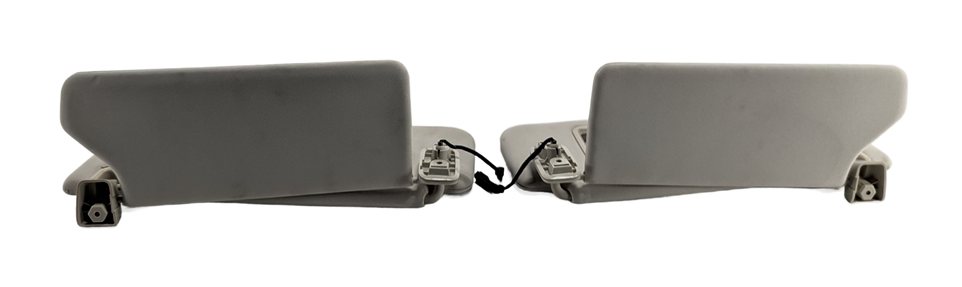 Thumbnail 5: 13-20 RANGE ROVER SPORT (L405 L494) FRONT LEFT & RIGHT SUNVISOR SET (GRAY)