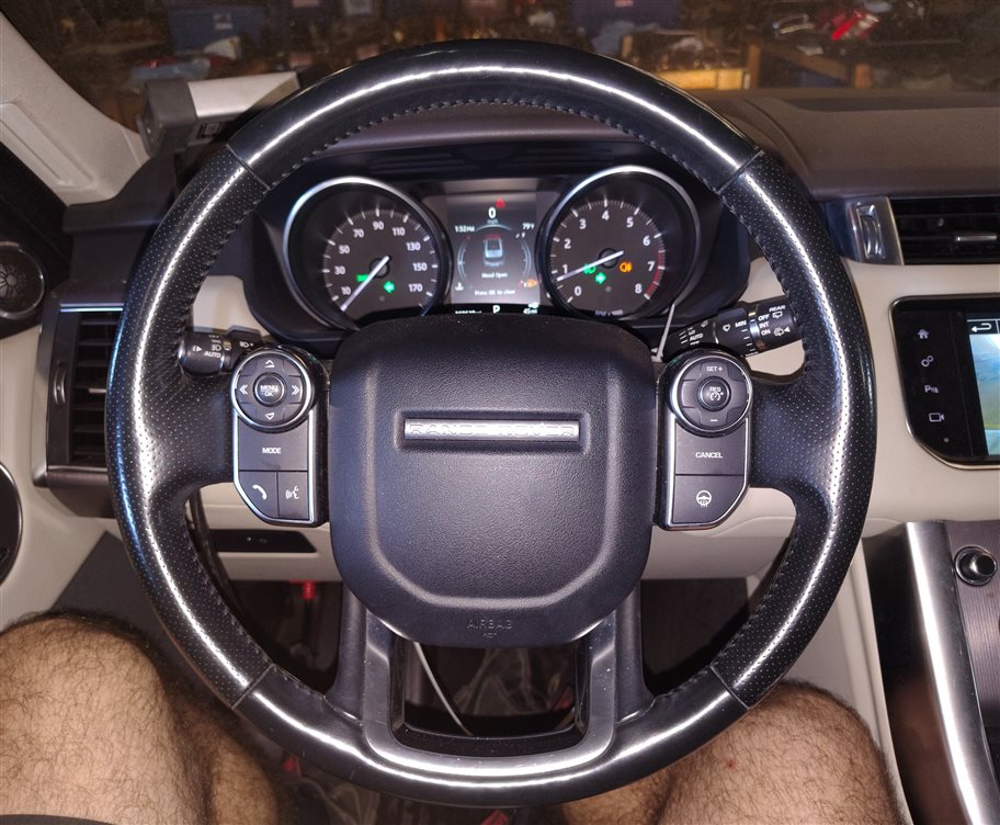 Thumbnail 2: 2014-2022 RANGE ROVER SPORT (L494) DRIVER HEATED STEERING WHEEL w/ SWITCHES