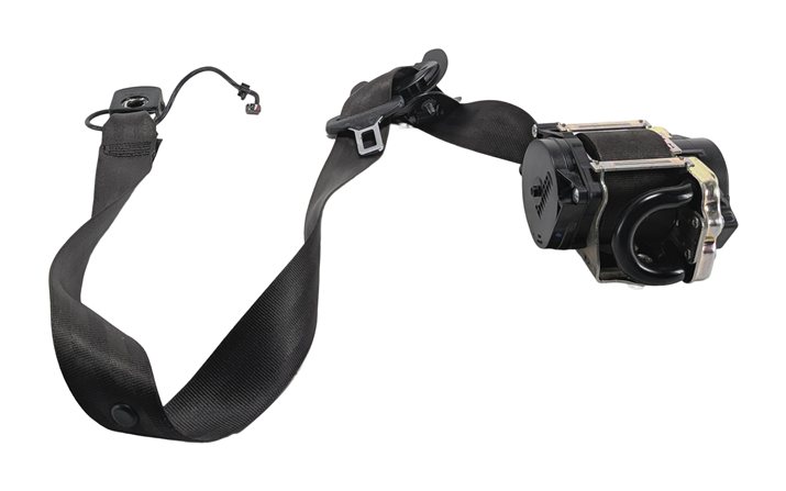 Thumbnail 2: 16-20 RANGE ROVER SPORT (L494) RIGHT FRONT PASSENGER SEATBELT RETRACTOR (Black)