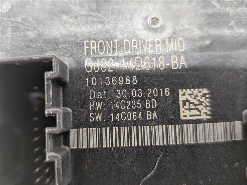 Thumbnail 9: 2016 RANGE ROVER SPORT (L494) LEFT FRONT DRIVER DOOR CONTROL MODULE