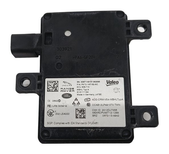 Thumbnail 3: 15-17 RANGE ROVER SPORT EVOQUE (L494 L538) REAR BLIND SPOT RADAR SENSOR MODULE
