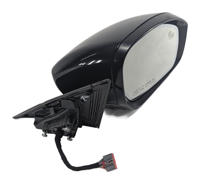 16-22 ROVER SPORT L494 RIGHT PFOLD AUTODIM BLIND SPOT DOOR MIRROR(Black)