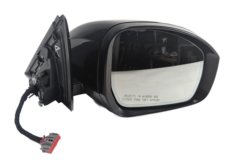Thumbnail 3: 16-22 ROVER SPORT L494 RIGHT PFOLD AUTODIM BLIND SPOT DOOR MIRROR(Black)