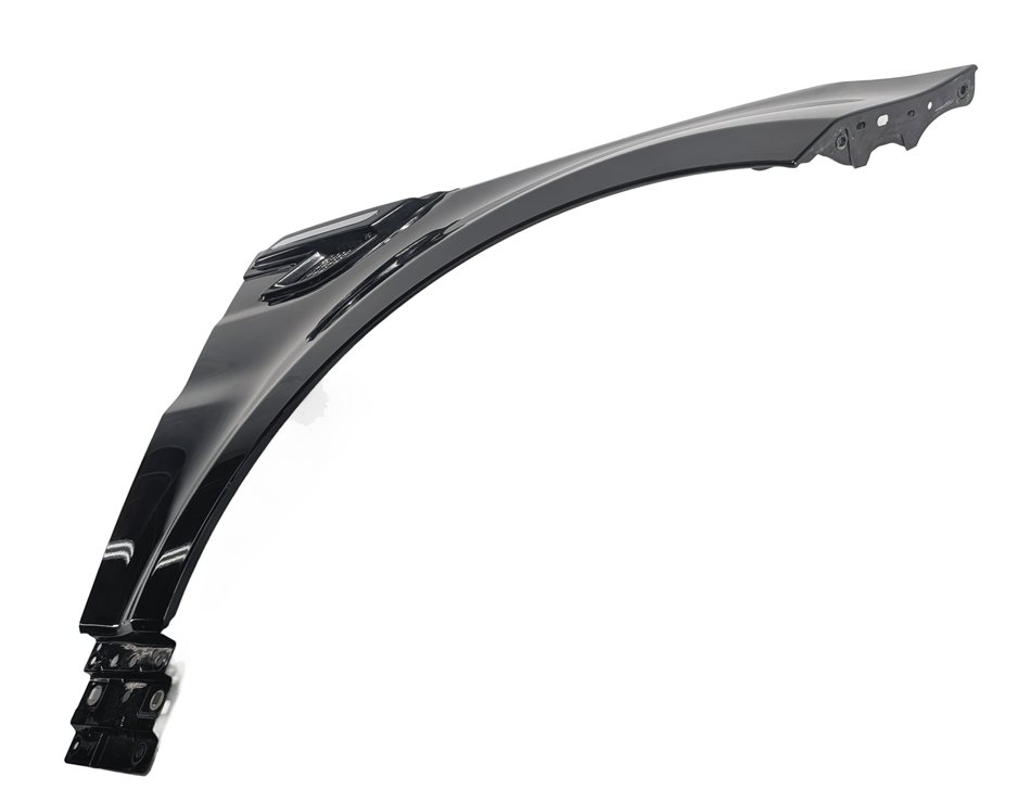Thumbnail 4: 14-17 RANGE ROVER SPORT L494 FRONT RIGHT PASSENGER FENDER w/GRILLE (Black)