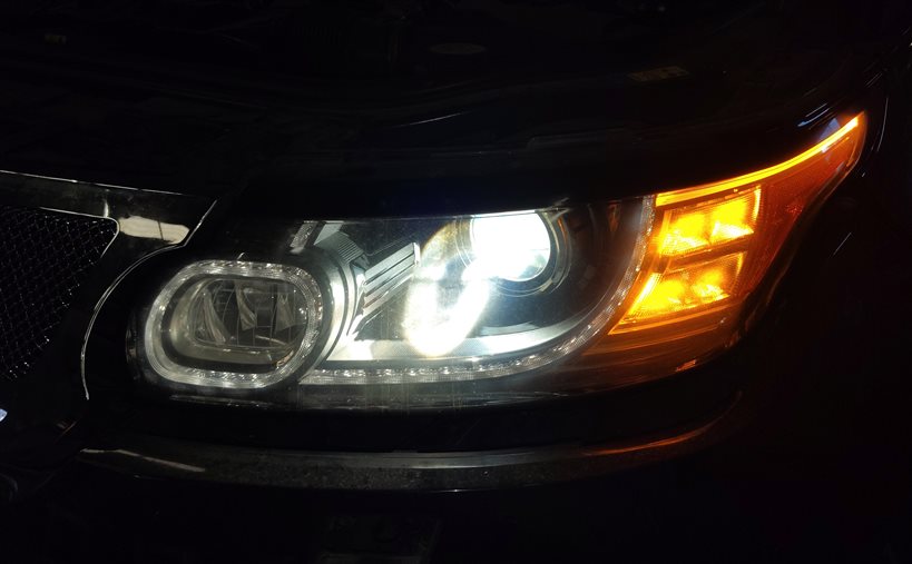 Thumbnail 2: 2014-2017 RANGE ROVER SPORT (L494) LEFT XENON HID ADAPTIVE HEADLIGHT LIGHT LAMP