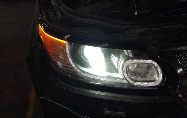 Thumbnail 2: 2014-2017 RANGE ROVER SPORT (L494) RIGHT XENON HID ADAPTIVE HEADLIGHT LIGHT LAMP