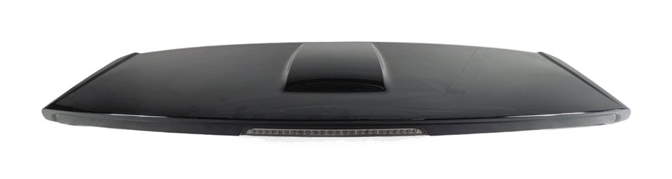 Thumbnail 3: 14-17 RANGE ROVER SPORT L494 REAR TRUNK SPOILER WING w/BRAKE LIGHT (Black)