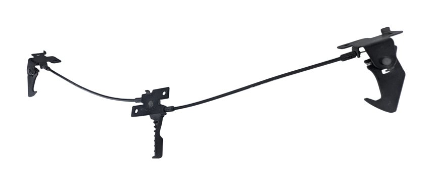 Thumbnail 4: 2016 RANGE ROVER SPORT (L494) FRONT HOOD SAFETY HOOK LATCH RELEASE HANDLE SET/3