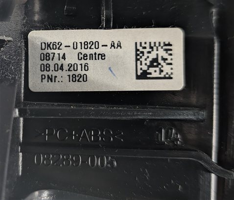 Thumbnail 8: 2016 RANGE ROVER SPORT (L494) FRONT CENTER DASH HEAT AIR AC VENT (Black)