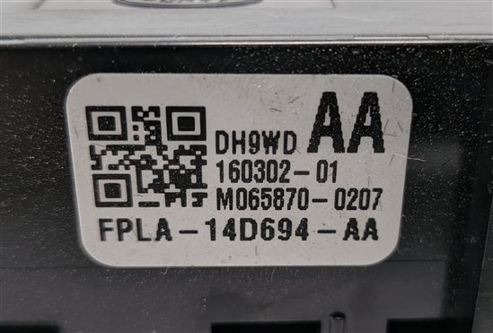 Thumbnail 9: 2016 RANGE ROVER SPORT (L494) REAR HEATED SEAT DUAL BUTTON SWITCH CONTROL