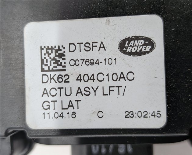Thumbnail 10: 2016 RANGE ROVER SPORT (L494) REAR HATCH TAILGATE LIFTGATE LATCH LOCK ACTUATOR