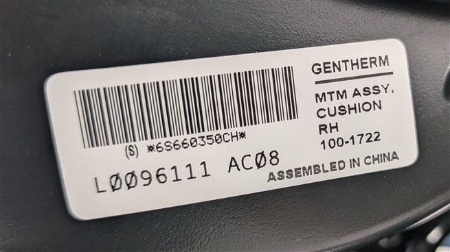Thumbnail 10: 2014-2020 RANGE ROVER SPORT (L494) RIGHT FRONT PASSENGER SEAT TRACK (16 WAY)