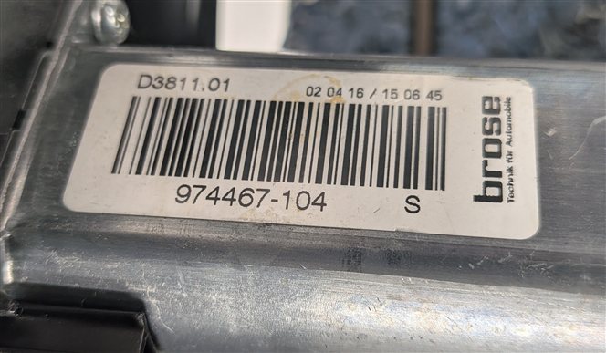 Thumbnail 11: 2014-2020 RANGE ROVER SPORT (L494) RIGHT FRONT PASSENGER SEAT TRACK (16 WAY)