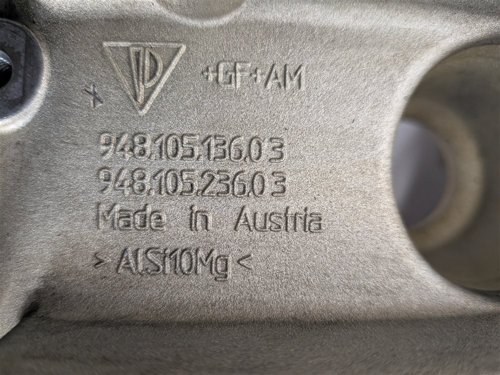 Thumbnail 9: 08-09 PORSCHE CAYENNE (957) M48 TURBO & NON TURBO ENGINE LEFT VALVE COVER
