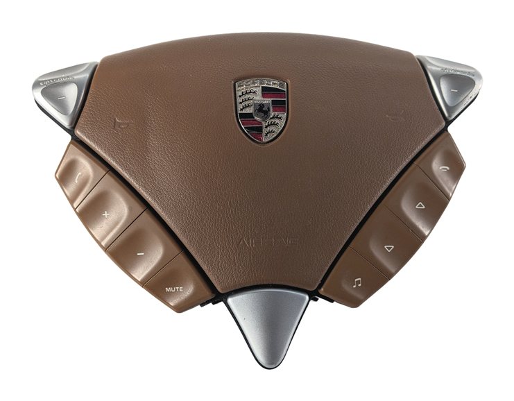 Thumbnail 3: 2006-2010 PORSCHE CAYENNE (955 957) DRIVER STEERING WHEEL AIRBAG AIR BAG [BROWN]