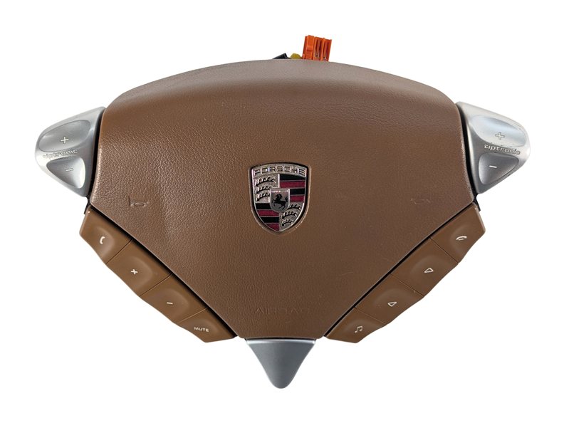 Thumbnail 4: 2006-2010 PORSCHE CAYENNE (955 957) DRIVER STEERING WHEEL AIRBAG AIR BAG [BROWN]