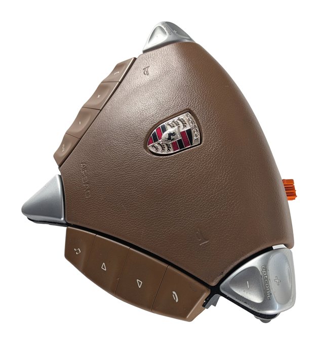 Thumbnail 5: 2006-2010 PORSCHE CAYENNE (955 957) DRIVER STEERING WHEEL AIRBAG AIR BAG [BROWN]
