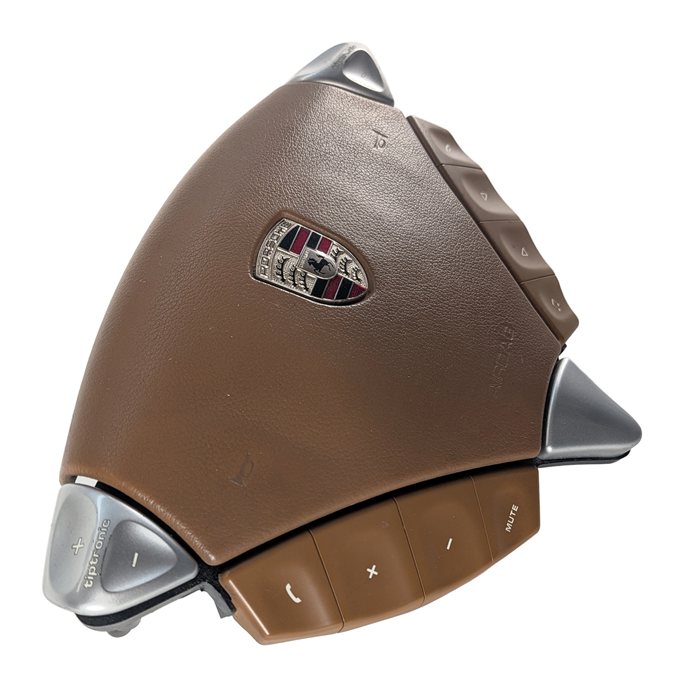 Thumbnail 6: 2006-2010 PORSCHE CAYENNE (955 957) DRIVER STEERING WHEEL AIRBAG AIR BAG [BROWN]