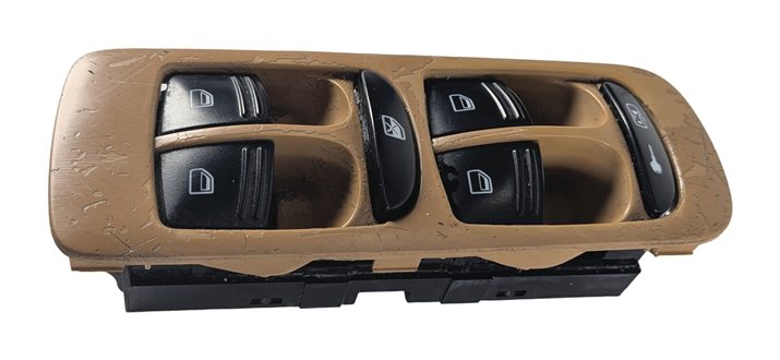 Thumbnail 4: 03-10 PORSCHE CAYENNE 955 957 LEFT FRONT DRIVER DOOR WINDOW SWITCH (BEIGE)