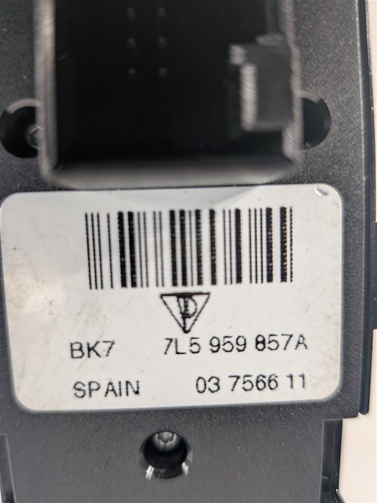 Thumbnail 9: 03-10 PORSCHE CAYENNE 955 957 LEFT FRONT DRIVER DOOR WINDOW SWITCH (BEIGE)