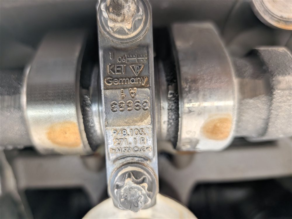 Thumbnail 8: 2008-2010 PORSCHE CAYENNE (957) 4.8L TWIN TURBO ENGINE RIGHT CYLINDER HEAD