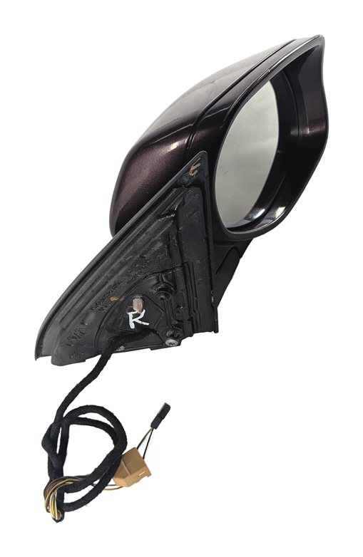 2008-2010 PORSCHE CAYENNE (957) RIGHT P-FOLD AUTODIM MEMORY DOOR MIRROR (Red)