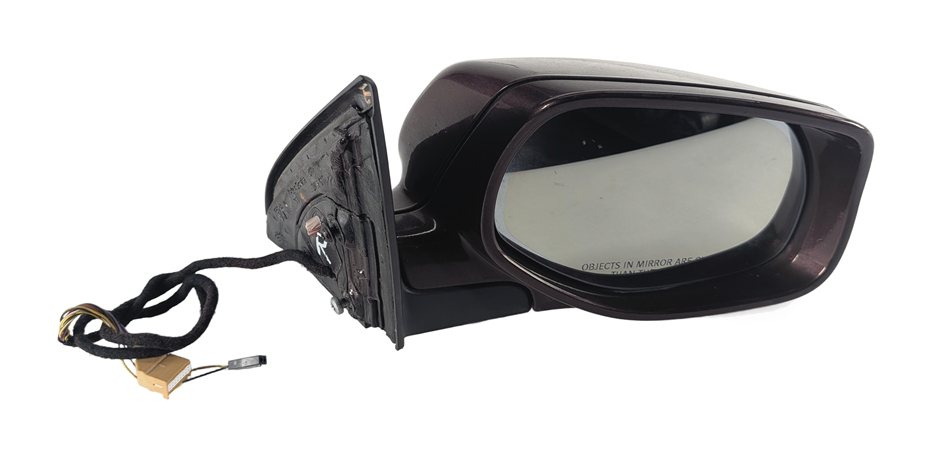Thumbnail 2: 2008-2010 PORSCHE CAYENNE (957) RIGHT P-FOLD AUTODIM MEMORY DOOR MIRROR (Red)