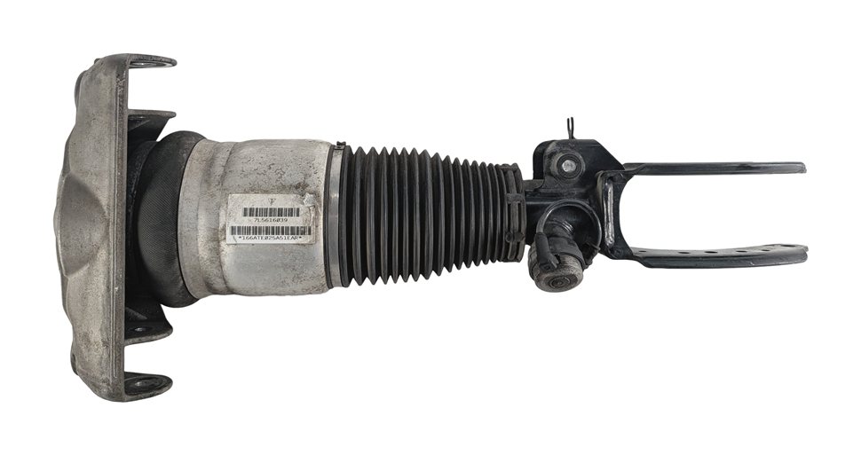 Thumbnail 3: 08-10 PORSCHE CAYENNE (957) 4.8L FRONT LEFT DRIVER AIR SUSPENSION SHOCK STRUT